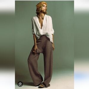 BLOGGER FAVE RARE Zara Linen Harem Pants -READ DESCRIPTION